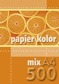 Papier ksero A4 80g 500ark. mix 5 kolorów